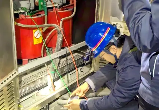 Dry Type Transformer Factory Testing