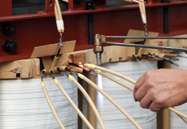 distribution transformer assembly process