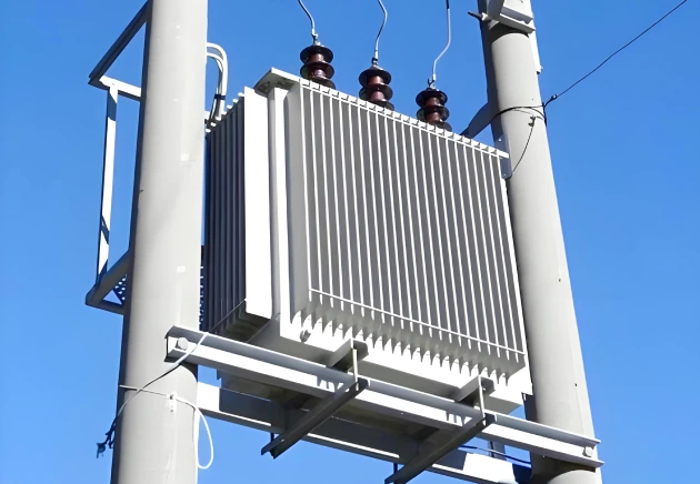 oil type Transformer working scene