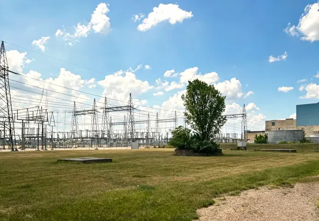 The location of the substation