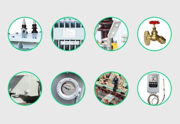 Accessories of 3150 kVA Oil Filled Transformer