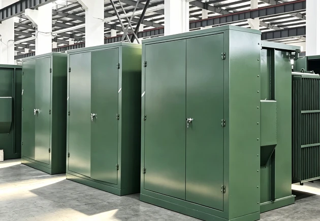 500 kVA 34.5 kV pad mount transformer
