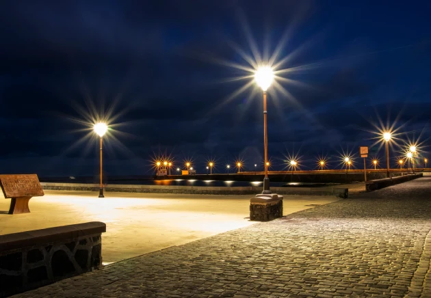 scenic srea lighting supplied by omek's transformer