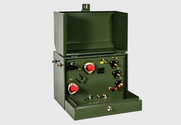 single phase pad mounted transformer supplied by OMEK Power