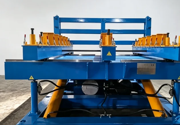 OMEK Auto Desanding Machine