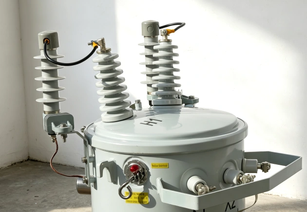 OMEK 10 kVA Pole Mounted Transformer with Flexible Protection System Options