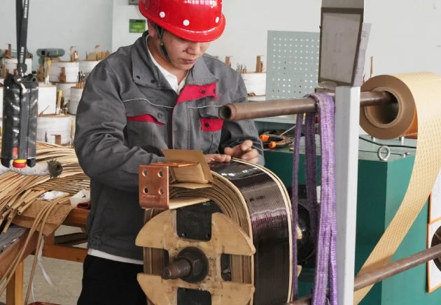 OMEK Heavy-Duty LV Foil & HV Automated Winding