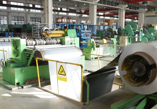 OMEK High-Precision Core Slitting & Stacking