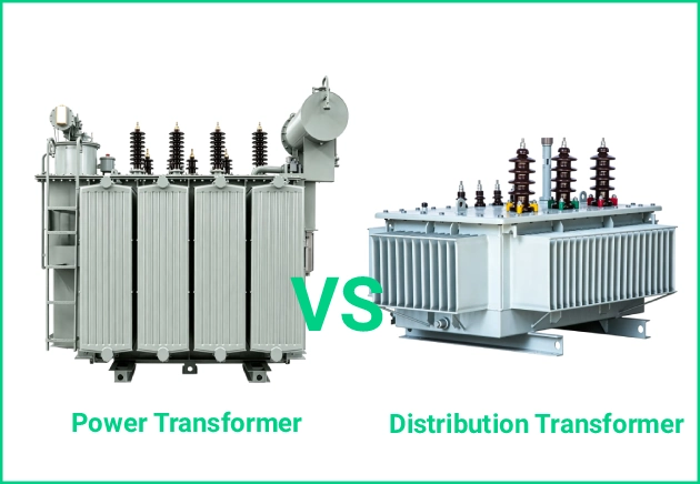 difference between distribution and power transformer