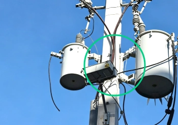 Support Brackets of 50 kVA Pole Mounted Transformer