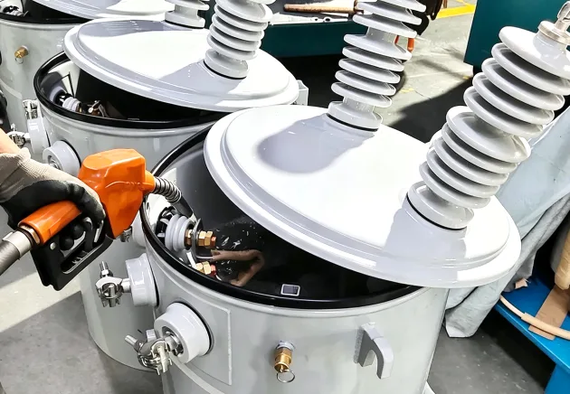 OMEK Vacuum Drying & Automated Oil Filling