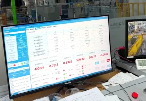 OMEK‘s 400 kVA 10/0.4kV transformer's no-load test ongoing